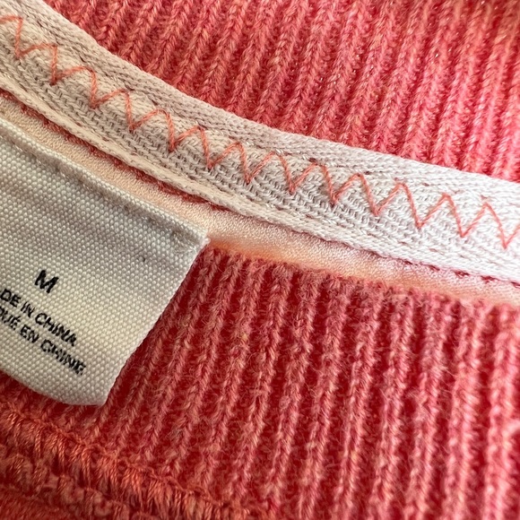 Anthropologie MOTH colorblocked sweater front / rayon back - Picture 4 of 4